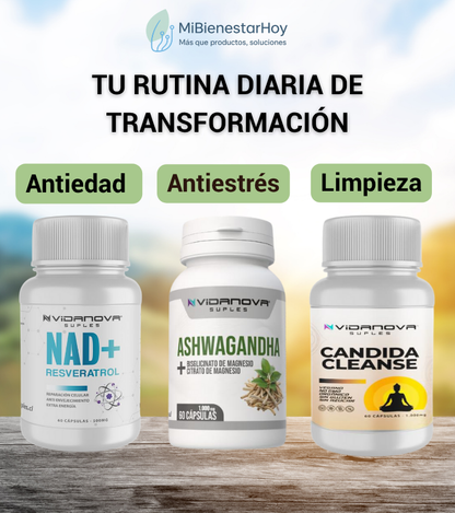 PACK X3 – Energía, Calma y Bienestar Intestinal en un sólo Combo