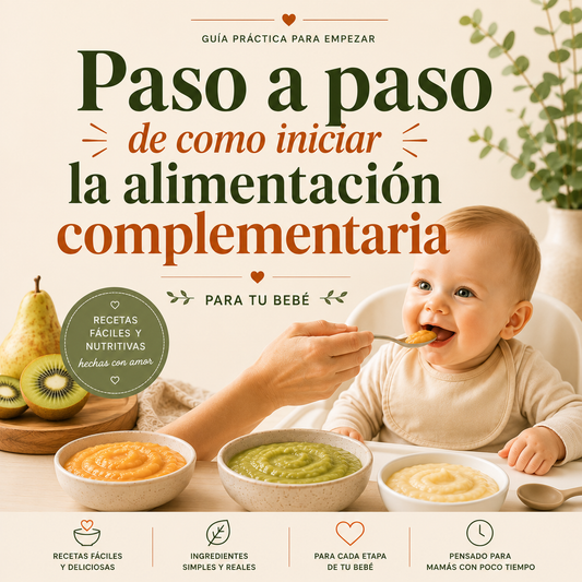 Paso a paso inicio Alimentación Complementaria