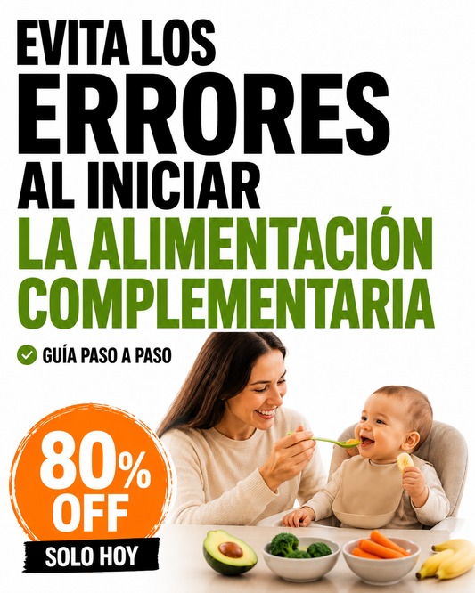 Evita los Errores al Iniciar la Alimentación Complementaria